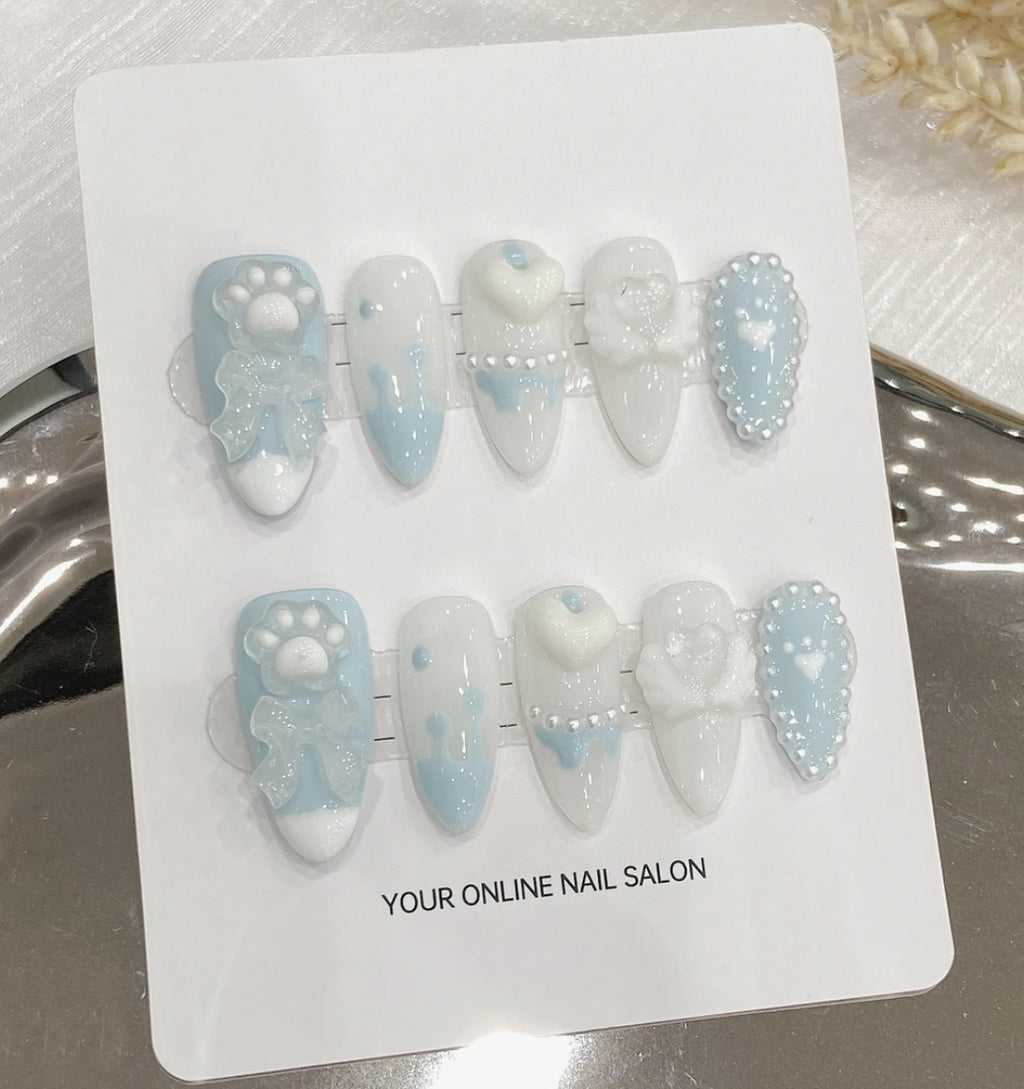Milky Blue Bear