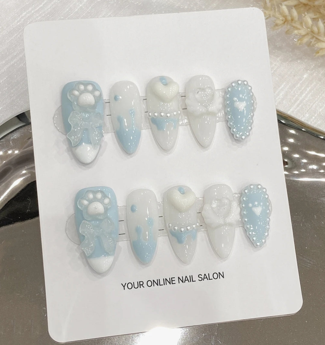 Milky Blue Bear