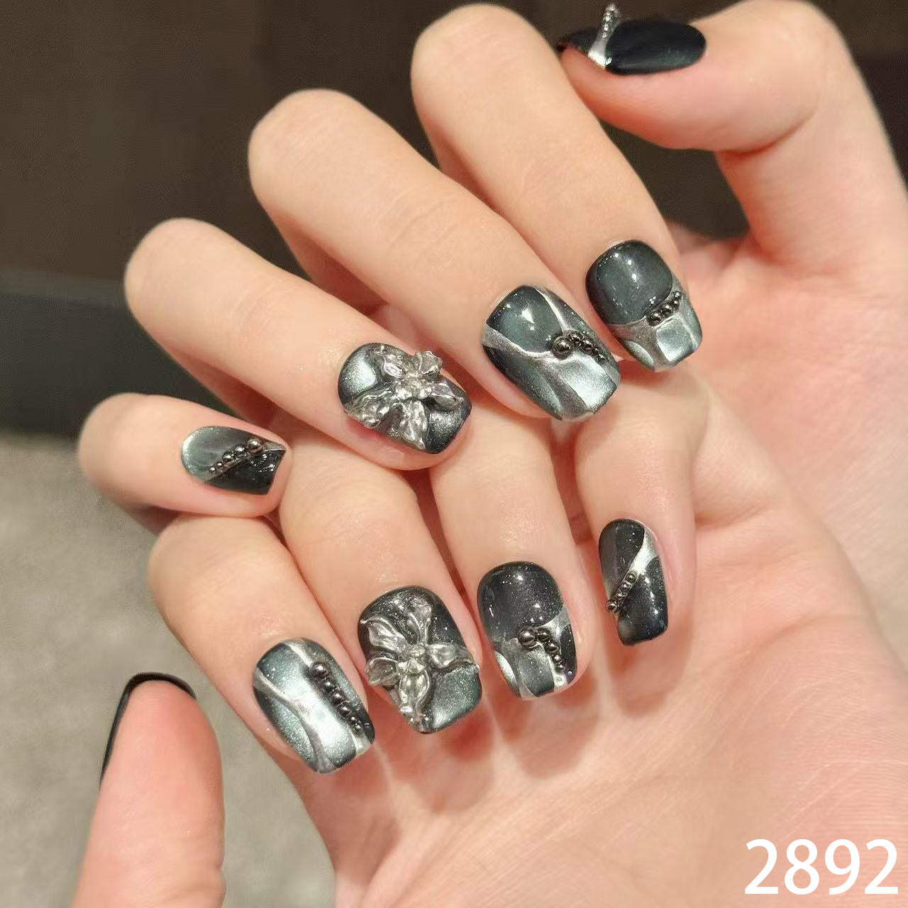 Silver Flower Shadow