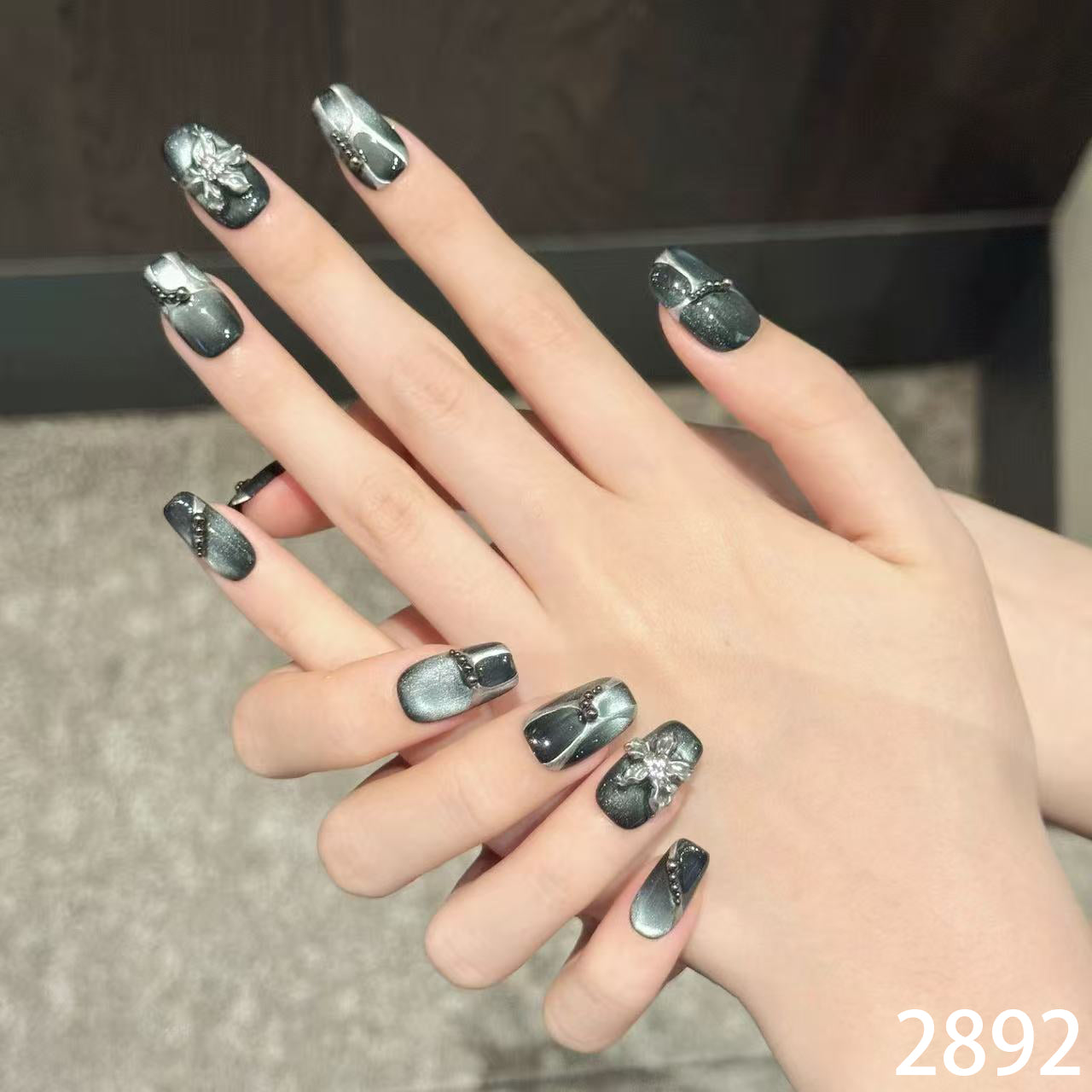 Silver Flower Shadow