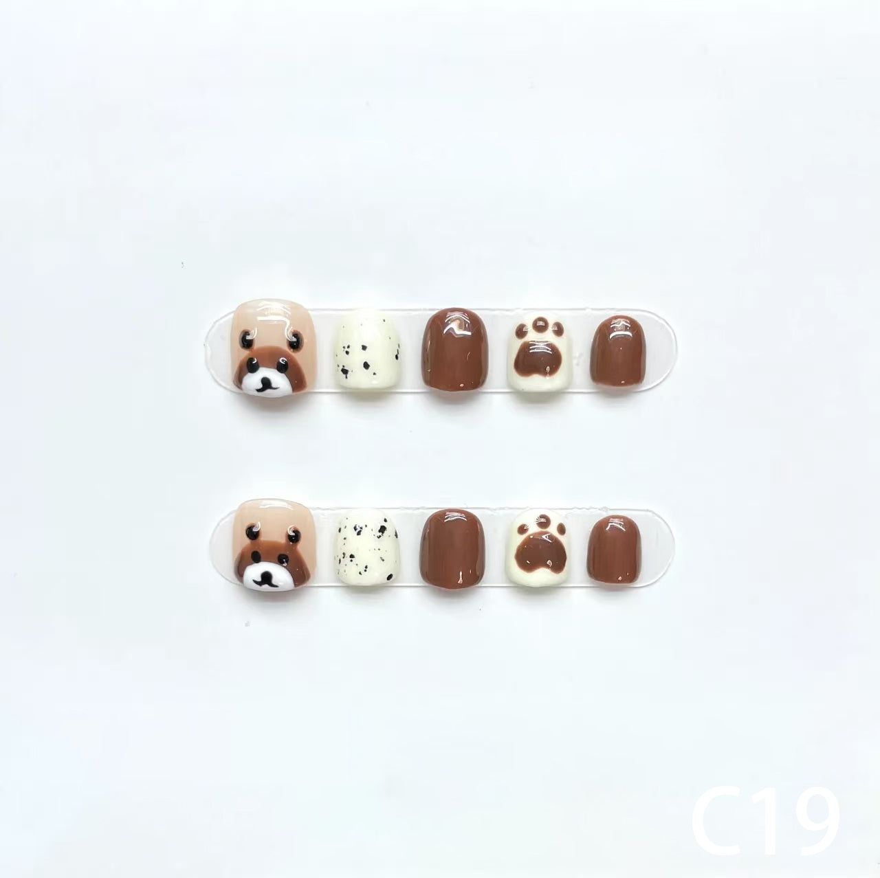 3D Bear Paw Short Round
