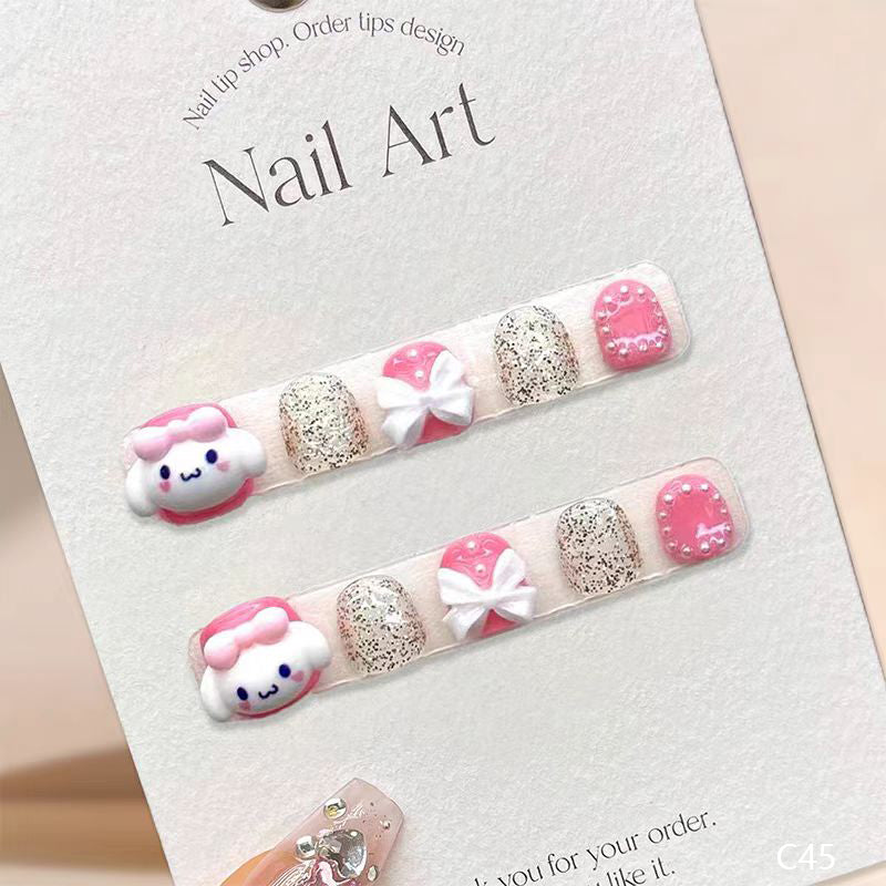 3D Cinnamoroll Bow Short Round