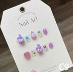 3D Bunny Charm Short Round