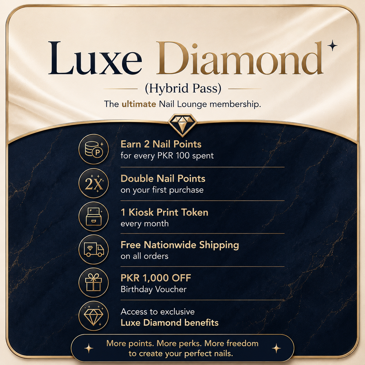 Luxe Diamond (Hybrid Pass)