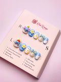 Dumbo Press-On Acrylic Nails – Short Round Shape
