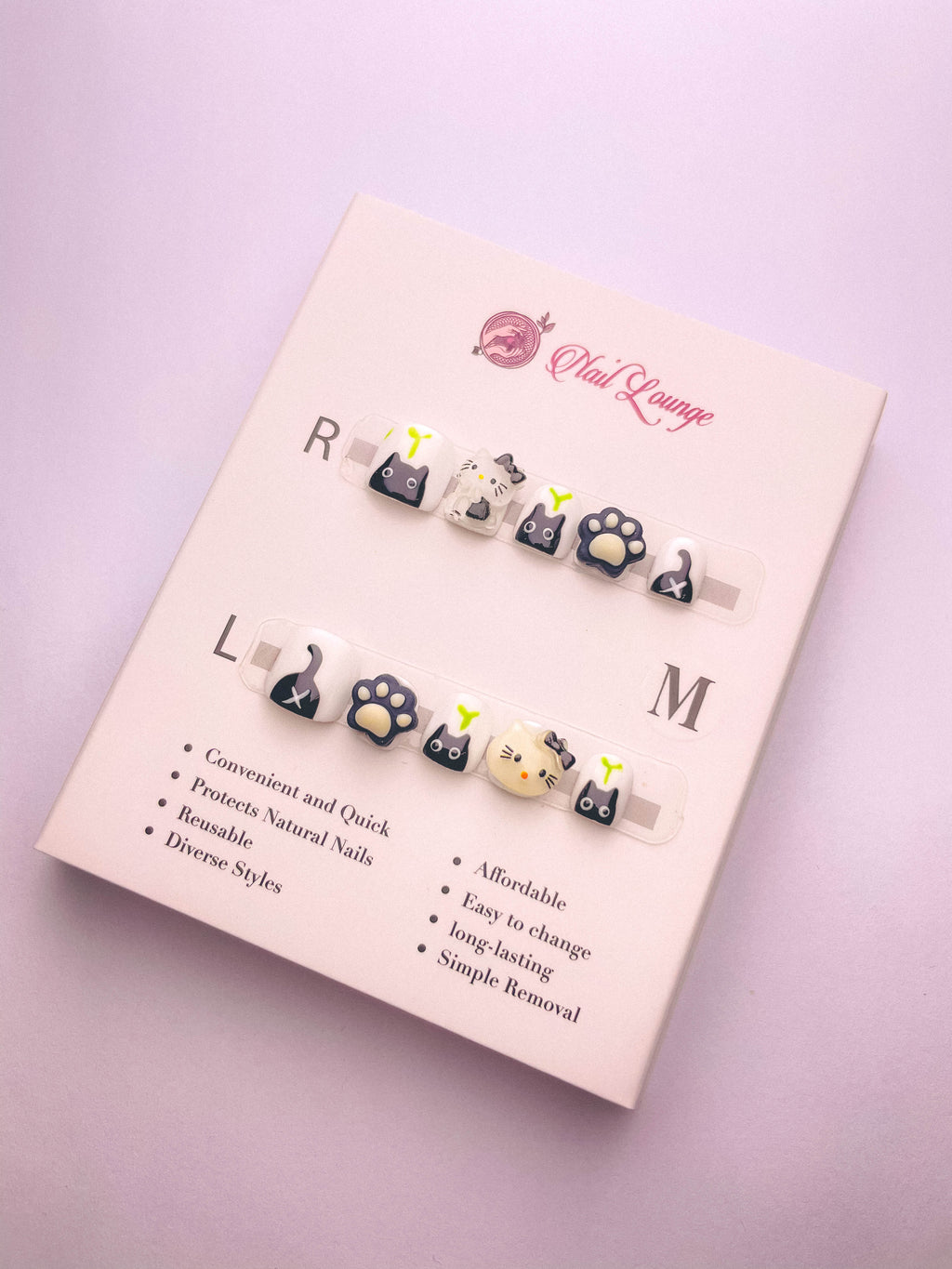 Sprout & Whiskers Kids' Press-On Acrylic Nails