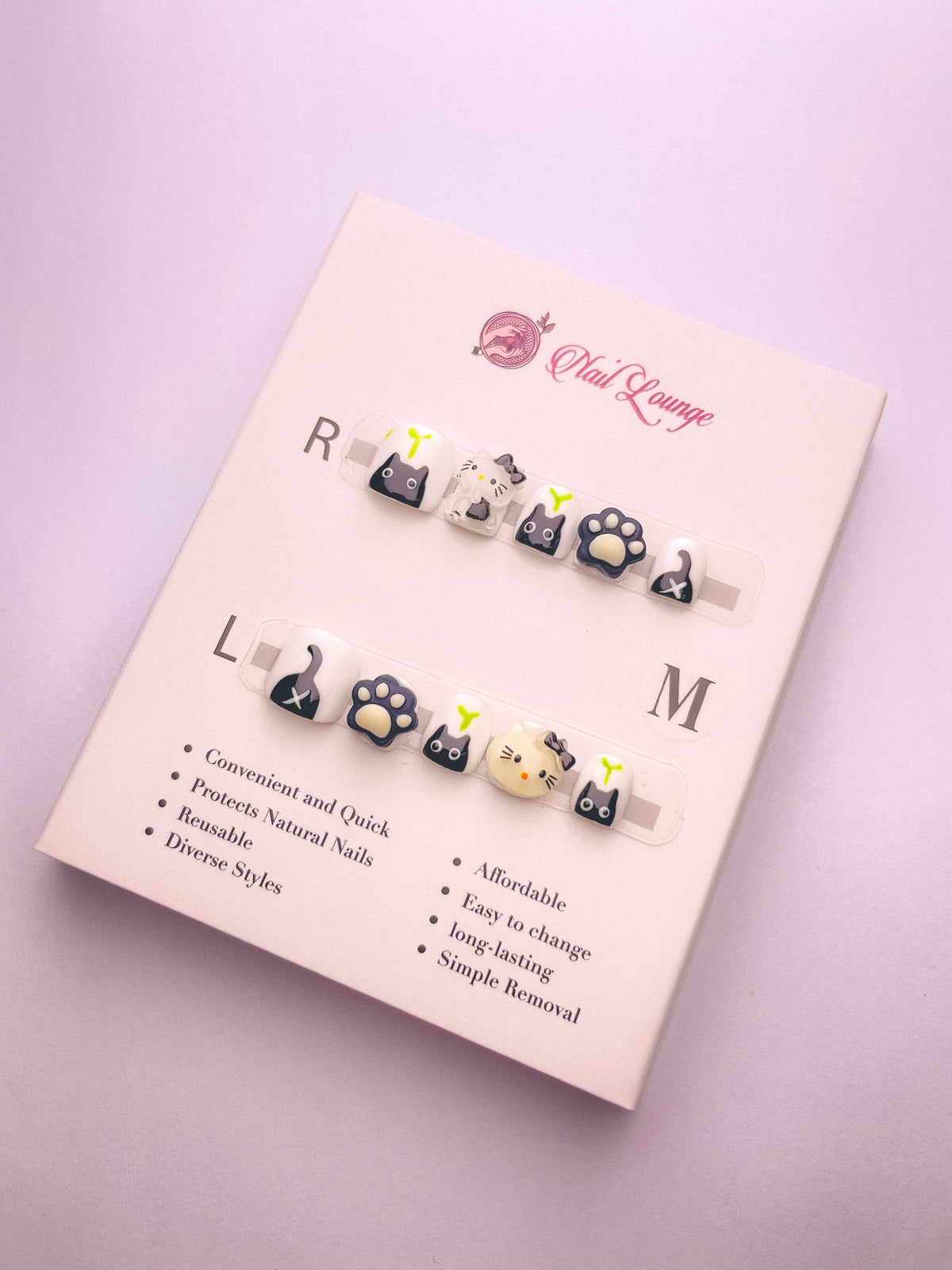 Sprout & Whiskers Kids' Press-On Acrylic Nails