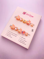 Blush Bunny Kids' Press-On Acrylic Nails