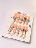 Berlin Secret Press-On Acrylic Nails – Thin Stiletto Shape
