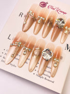 Youth Awakened Press-On Acrylic Nails – Thin Stiletto Shape