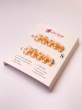 Petal Moon Shadow Press-On Acrylic Nails – XS Coffin Shape