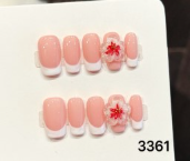 Pink Floral Carving